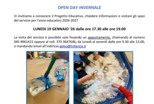 OPEN DAY NIDO IL GELSO DI ANNA